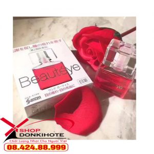 Thuốc nhỏ mắt Beauteye Sante Nhật Bản màu đỏ giúp đôi mắt khỏe mạnh