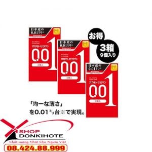 Bao cao su Okamoto 0.01 xài như không xài