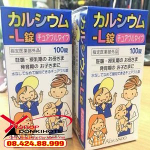 viên uống bổ sung canxi cho bé Nhật Bản giá tốt nhất tại Hà Nội