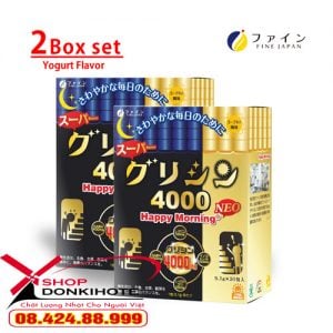 Bột ngủ ngon cao cấp – Super Glycine 4000 Happy Morning xách tay nhật bản