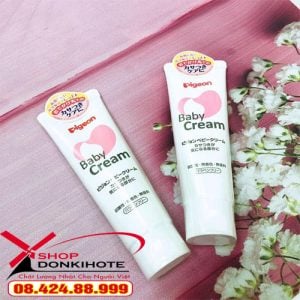 Kem dưỡng da chống nẻ Baby Cream Pigeon 50g Nhật Bản tốt cho làn da em bé