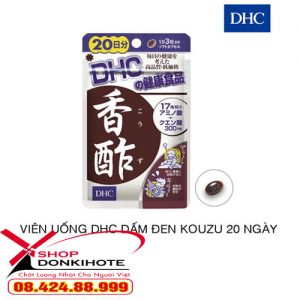 Viên giấm đen DHC của Nhật có tốt không