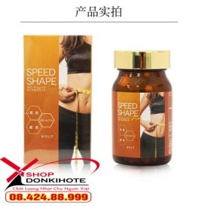 Viên uống Speed Shape Plus Cut and Block Nhật Bản bí quyết giảm cân của chị em