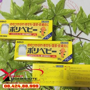 Kem Chống Hăm Sato Polybaby Nhật Bản mỗi nhà khi có con nhỏ nên có