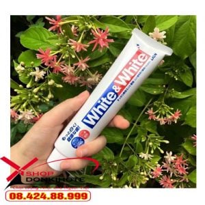 Kem đánh răng white&white Nhật Bản giúp răng bạn trắng sáng tự tin tỏa sáng
