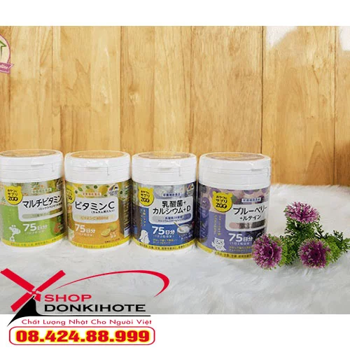 Kẹo giúp bổ sung canxi và vitamin d cho bé Nhật Bản Kẹo giúp bổ sung canxi và vitamin d cho bé Nhật Bản