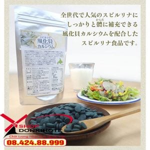 Tảo Canxi Spirunila mang lại nhiều lợi ích cho sức khỏe