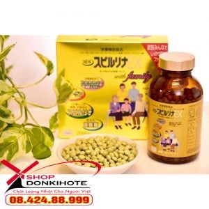 Tảo Vàng Spirulina Nhật