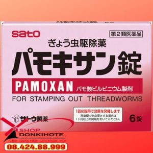 Thuốc tẩy giun Pamoxan của nhật cho bé an toàn và hiệu quả