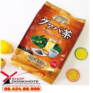 Trà lá ổi ORIHIRO NHẬT BẢN gói 60 túi chính hãng tại donkivn.com