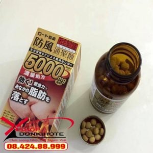 Viên uống giảm mỡ bụng Rohto 5000mg giá tốt nhất trên thị trường