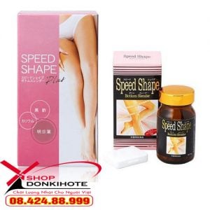 Viên uống Speed Shape Plus Cut and Block Nhật Bản xách tay nội địa nhật bản