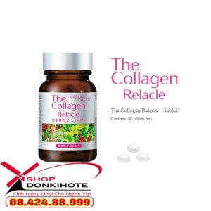 Viên uống The collagen relacle 90 viên nhật bản đang rất thịnh hành