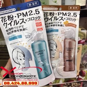 xịt chống virus, kháng khuẩn PM2.5 Allertect sẽ niêm yết giá bán riêng.