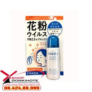 Xịt Kháng Khuẩn Chống Virus Và Bụi Mịn IHADA SHISEIDO PM 2.5