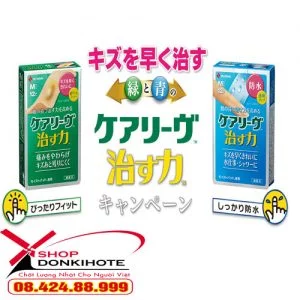 Miếng dán vết thương Nichiban Careleaves siêu mỏng