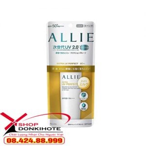 Kem chống nắng Allie Kanebo chính hãng nhật bản cho da mụn điều trị mịn và trắng sáng