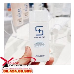 Shiseido Sunmedic Medicated Sun Protect thích hợp dùng chống nắng và dưỡng da hằng ngày