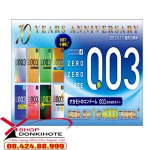 Mua bao cao su Okamoto 0.03 chính hãng của Nhật ở đâu