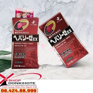 huốc Hepalyse Ex 240 viên nhật bản bổ gan gây ức chế các enzyme khiến chúng hoạt động hiệu quả hơn