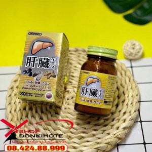 Viên uống Orihiro bổ gan Nhật Bản giá bao nhiêu tiền