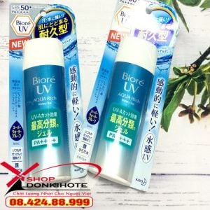 Biore UV Aqua Rich Watery phù hợp với mọi loại da, ngay cả làn da nhạy cảm.