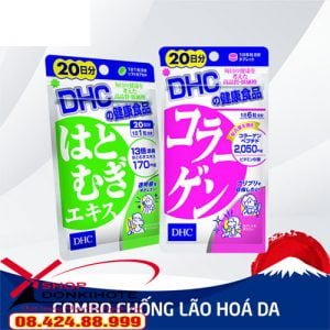 combo viên uống collagen và trắng da