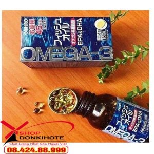 viên uống bổ mắt Omega-3 Orihiro đứng hàng đầu trong các sản phẩm bổ sung Omega