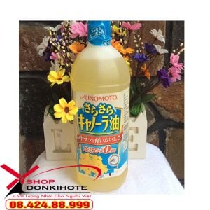 Dầu ăn hạt cải Ajinomoto Nhật Bản mang đến bữa ăn sức khỏe cho cả gia đình bạn