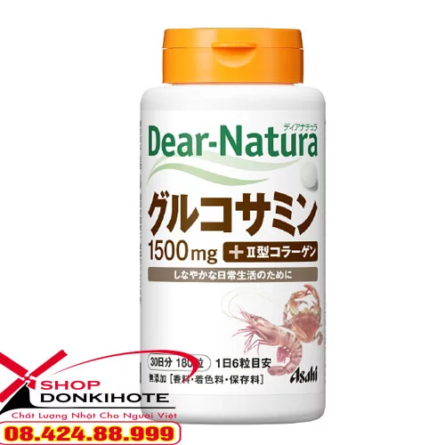 Thuốc bổ xương khớp Glucosamin Dear Natura Nhật Bản 180 viên ra đời là biện pháp cho tình trạng loãng xương ở nước ta Thuốc bổ xương khớp Glucosamin Dear Natura Nhật Bản 180 viên ra đời là biện pháp cho tình trạng loãng xương ở nước ta