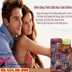 Tinh chất hàu tươi Orihiro Nhật Bản 120 viên 30 ngày nhật bản còn được bổ sung các thành phần