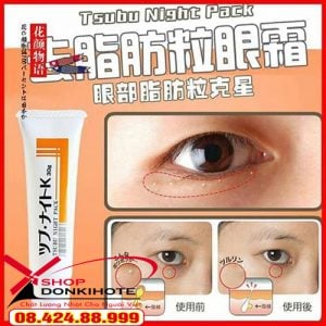 trị mụn thịt Tsubu Night Pack 30g của nhật chính hãng