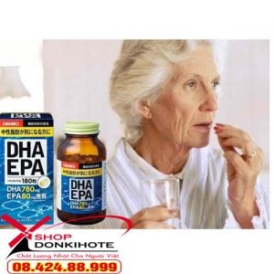 Viên uống bổ não DHA EPA Orihiro Nhật Bản giá bao nhiêu