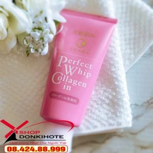 Sữa Rửa Mặt Shiseido Perfect Whip Senka Collagen của nhật chống lão hóa da tốt nhất