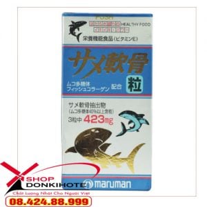 viên Sụn vi cá Maruman Nhật Bản trở thành sản phẩm được nhiều người tin dùng