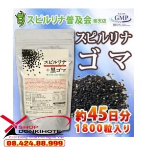 Tảo SPIRULINA vừng đen đa năng Nhật Bản được kiểm chứng về độ an toàn, rất tốt cho sức khỏe người sử dụng