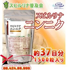 Tảo Spirulina Bổ Sung Tỏi Tươi 1500 viên có tốt không