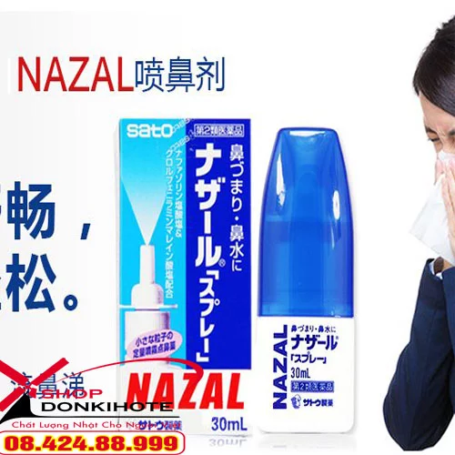 Thuốc Nazal Nhật Bản 30ml Nhật Bản xịt mũi mua ở đâu