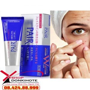 Tác dụng tuyệt vời Kem Lion Pair Acne W Cream 24gr Trị Mụn cho làn da, giúp sạch mụn, kháng khuẩn