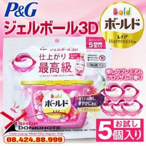 Viên giặt Bold 3 trong 1 Nhật Bản sạch không tùy vết