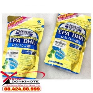 Viên uống bổ não DHA EPA Kobayashi Nhật Bản