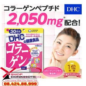 Viên uống Collagen DHC túi 360 viên Nhật Bản độc quyền