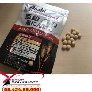 Viên uống Tỏi đen Asahi Maka của Nhật Bản cải thiện vấn đề mụn mủ