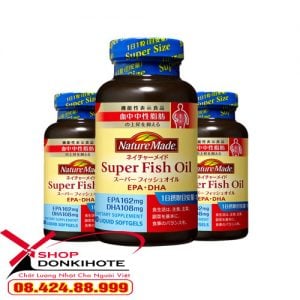 Dầu cá Nature Made Super Fish Oil Nhật Bản chính hãng giá tốt