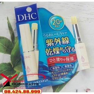 son dưỡng môi chống UV DHC moisture lip cream Nhật