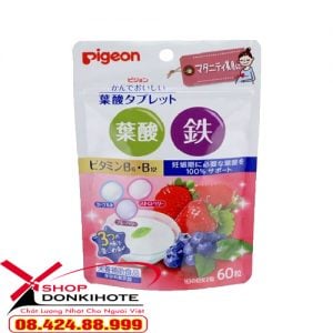 vitamin tổng hợp cho bà bầu pigeon Nhật mẹ tăng đề kháng con thông minh