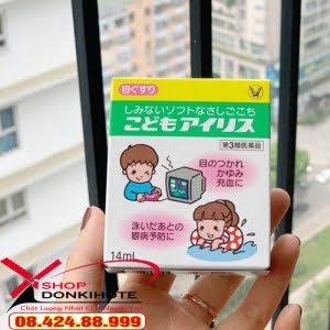 thuốc nhỏ mắt cho trẻ em bán chạy tại Nhật Bản