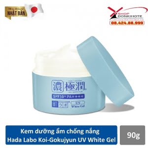 Kem dưỡng da Hada Labo 7 in 1 SPF50/PA+++ Nhật cho da trắng mịn