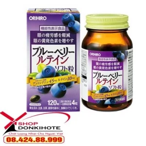 Kẹo việt quất Orihiro đem lại đôi mắt sáng rạng ngời, đầy sức sống