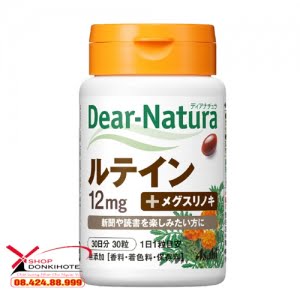 Thuốc Dear Natura Lutein tinh chất cúc vạn thọ Nhật Bản